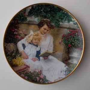 Decorative Porcelain Plate by Sandra Kuck